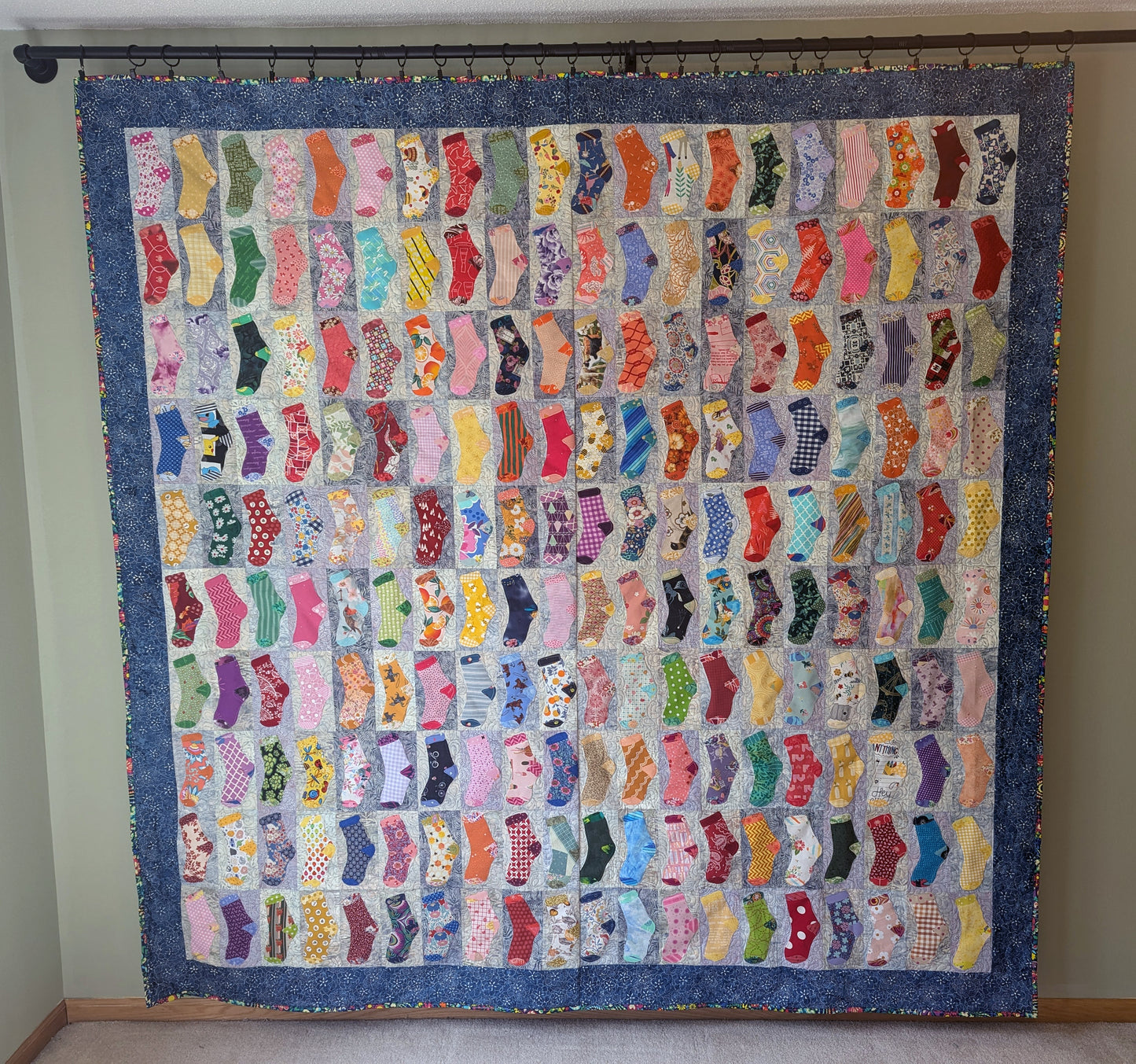 Silly Socks Quilt Pattern - Downloadable Pattern