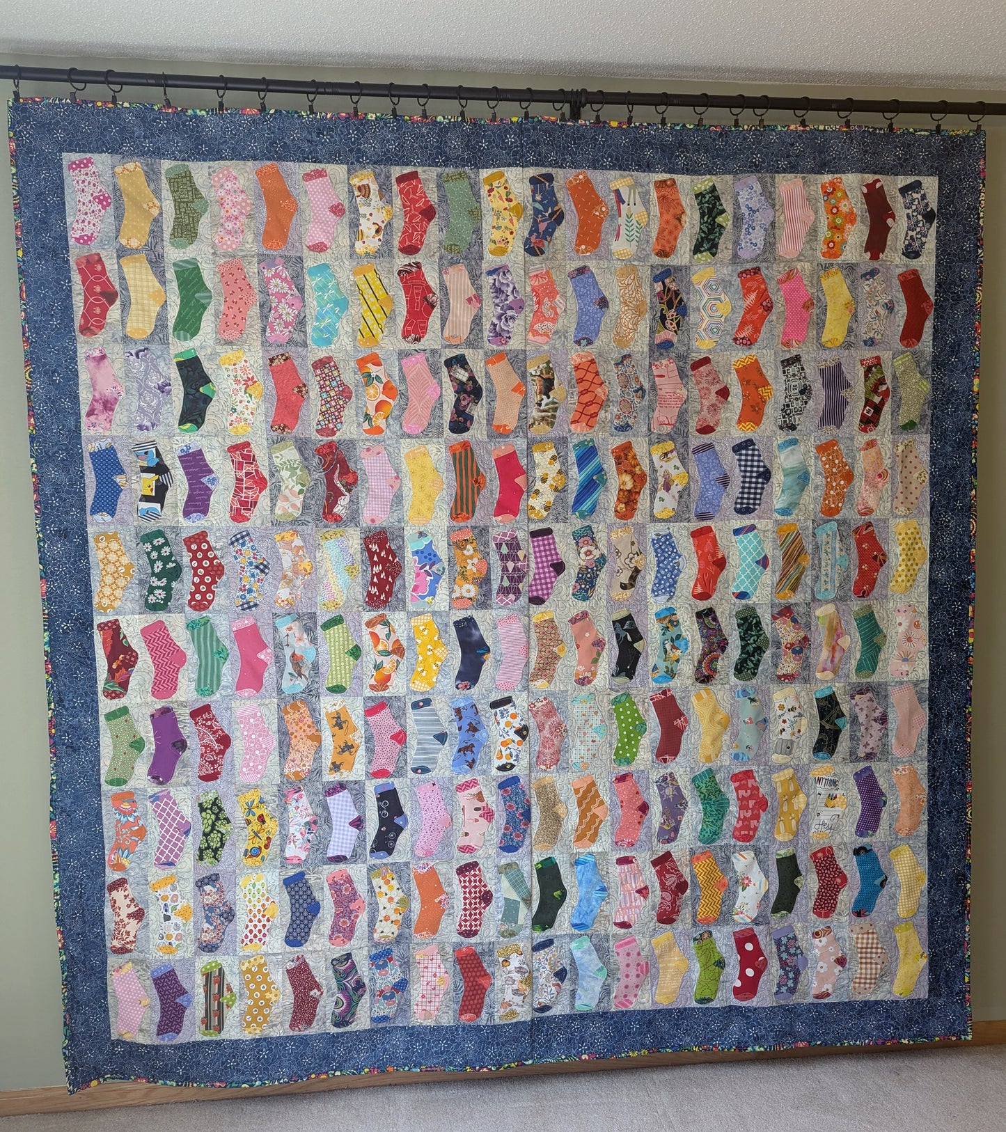 Silly Socks Quilt Pattern - Downloadable Pattern