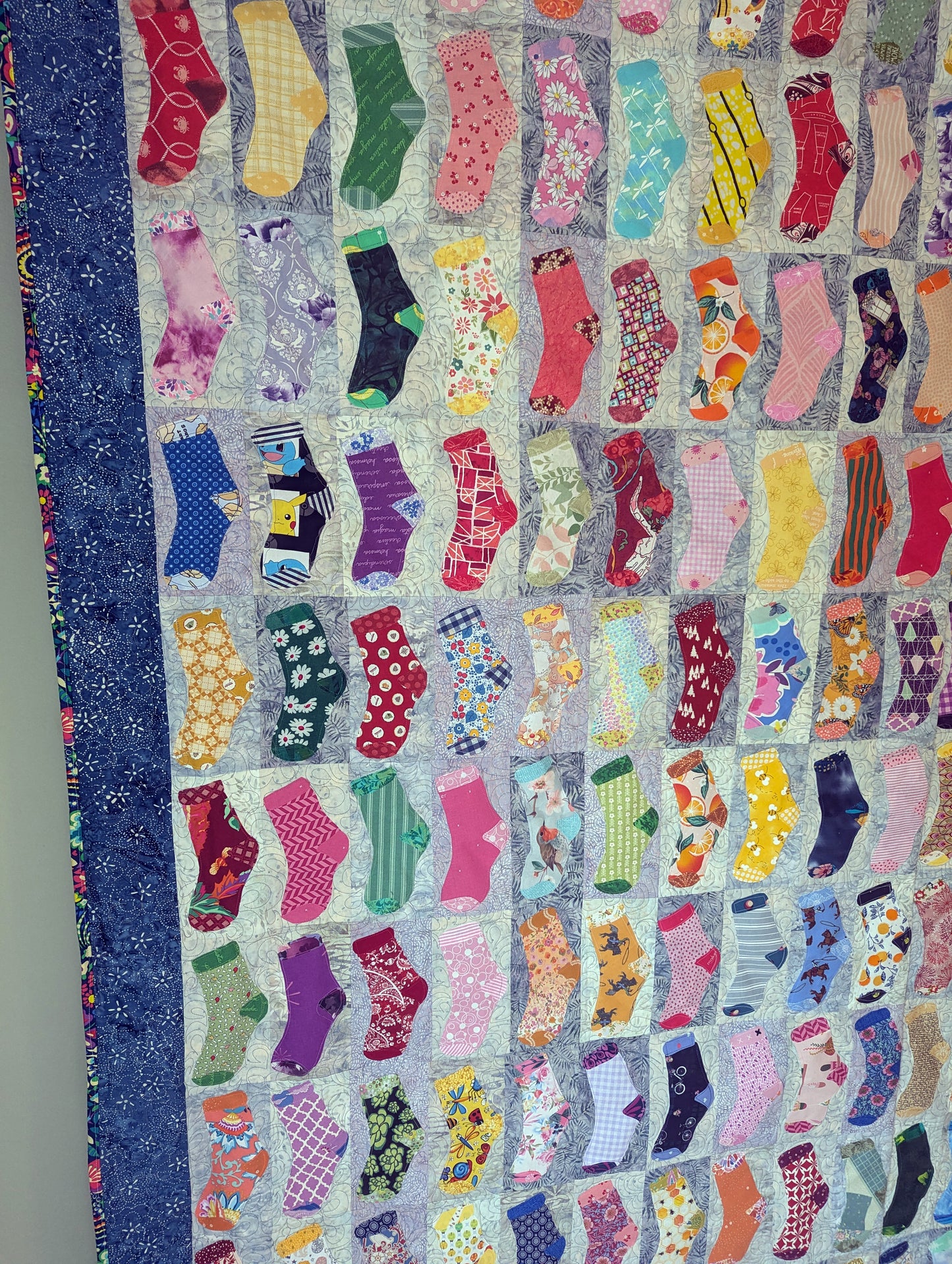 Silly Socks Quilt Pattern - Downloadable Pattern
