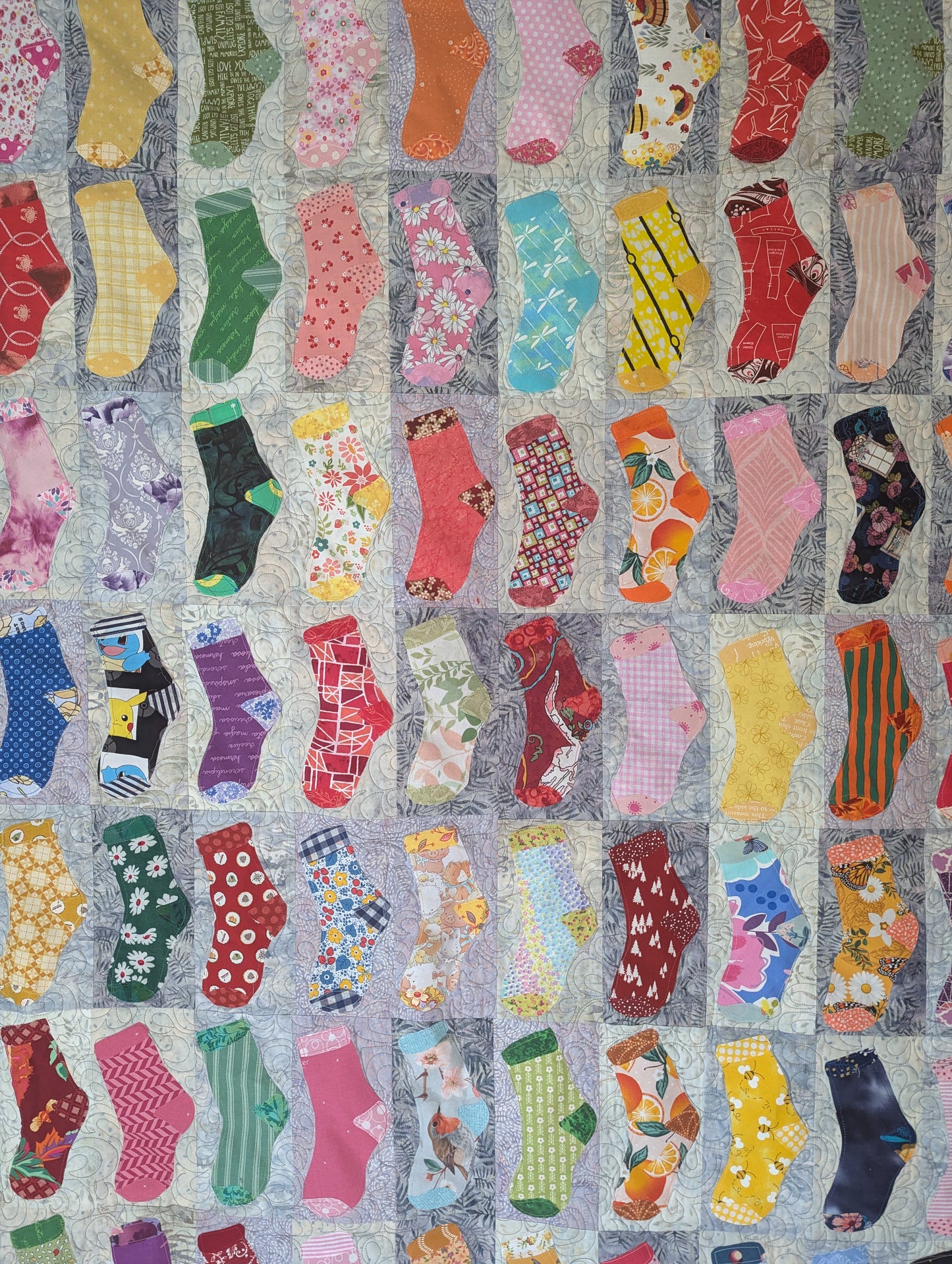 Silly Socks Quilt Pattern - Downloadable Pattern